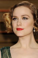 EVAN RACHEL WOOD at Vanity Fair Oscar Party in Hollywood