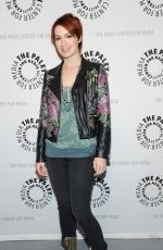 FELICIA DAY at Paleyfest 2014 Honoring Agents of S.H.I.E.L.D. in Hollywood