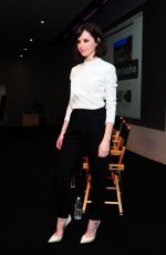 FELICITY JONES at Breath In Screening in New York