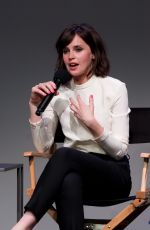 FELICITY JONES at Breath In Screening in New York