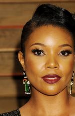 GABRIELLE UNION at Vanity Fair Oscar Party in Hollywood