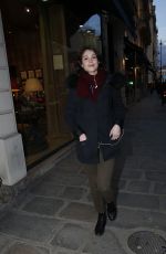 GEMMA ARTERTON Out and About in Paris