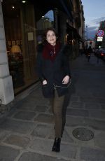 GEMMA ARTERTON Out and About in Paris