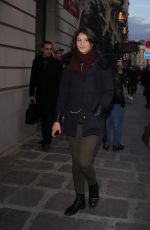 GEMMA ARTERTON Out and About in Paris