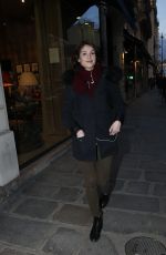 GEMMA ARTERTON Out and About in Paris