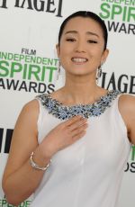 GONG LI at 2014 Film Independent Spirit Awards in Santa Monica