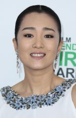 GONG LI at 2014 Film Independent Spirit Awards in Santa Monica