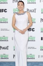 GONG LI at 2014 Film Independent Spirit Awards in Santa Monica