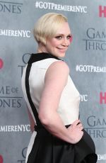 GWENDOLINE CHRISTIE at Game of Thrones Fourth Season Premiere in New York