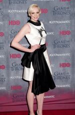 GWENDOLINE CHRISTIE at Game of Thrones Fourth Season Premiere in New York