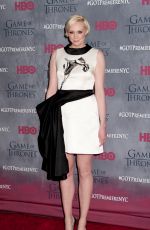 GWENDOLINE CHRISTIE at Game of Thrones Fourth Season Premiere in New York