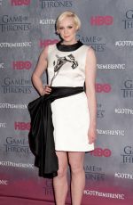 GWENDOLINE CHRISTIE at Game of Thrones Fourth Season Premiere in New York