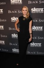 HANNAH NEW at Starz Black Sails Screening in Los Angeles