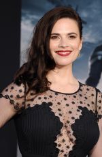 HAYLEY ATWELL at Captain America: The Winter Soldier Premiere in Hollywood