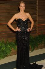 HEIDI KLUM at Vanity Fair Oscar Party in Hollywood 