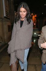 HELEN FLANAGAN Night Out in Manchester
