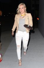 HILARY DUFF at Crossroads Resturant in Los Angeles