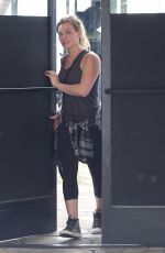 HILARY DUFF Leaves a Gym in West Hollywood 0303