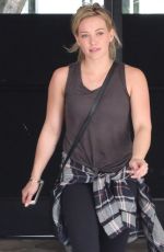 HILARY DUFF Leaves a Gym in West Hollywood 0303