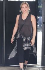 HILARY DUFF Leaves a Gym in West Hollywood 0303