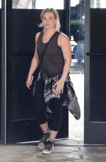 HILARY DUFF Leaves a Gym in West Hollywood 0303