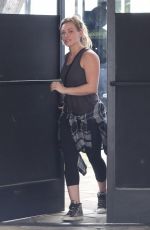 HILARY DUFF Leaves a Gym in West Hollywood 0303