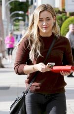 HILARY DUFF Out and About in Beverly Hills 2603