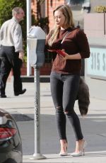 HILARY DUFF Out and About in Beverly Hills 2603