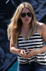 HILARY DUFF Out and About in Studio City