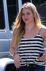 HILARY DUFF Out and About in Studio City