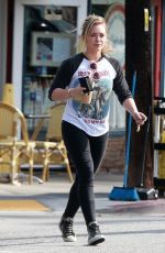 HILARY DUFF Out in West Hollywood 0303