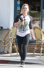 HILARY DUFF Out in West Hollywood 0303