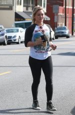 HILARY DUFF Out in West Hollywood 0303