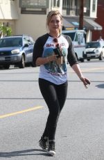 HILARY DUFF Out in West Hollywood 0303