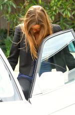 HILARY SWANK Out and About in Brentwood