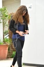 HILARY SWANK Out and About in Brentwood