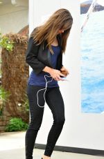 HILARY SWANK Out and About in Brentwood