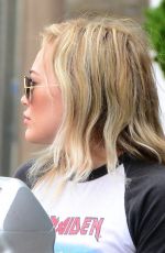 HLARY DUFF in Tight Jeans out in Beverly Hills