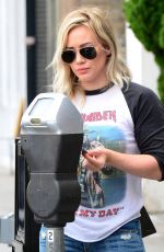 HLARY DUFF in Tight Jeans out in Beverly Hills