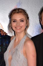 IMOGEN POOTS at Need for Speed Premiere in Hollywood