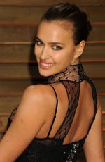 IRINA SHAYK at Vanity Fair Oscar Party in Hollywood