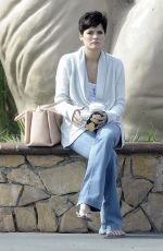 JAIMIE ALEXANDER Out and About in Studio City