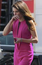 JANE LEEVES at Hot in Cleveland Set in Santa Monica