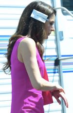 JANE LEEVES at Hot in Cleveland Set in Santa Monica
