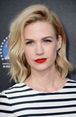 JANUARY JONES at 2nd Annual Rebels with a Cause Gala in Hollywood
