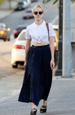 JENNA MALONE Out and About in Los Angeles