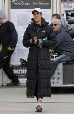 JENNIFER BEALS on the Set of Proof in Vancouver