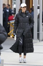 JENNIFER BEALS on the Set of Proof in Vancouver