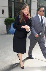 JENNIFER GARNER Leaves Her Hotel in New York