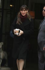 JENNIFER GARNER Leaves Her Hotel in New York